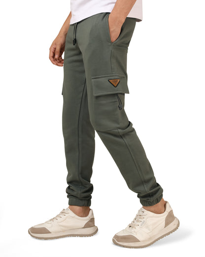 Baggy pant زيتي