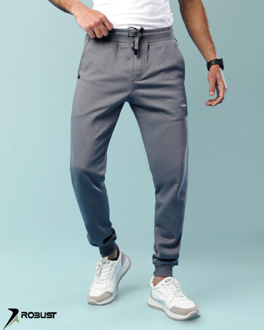 ROBUST Fit Sweatpants capsule embroider  حديدي