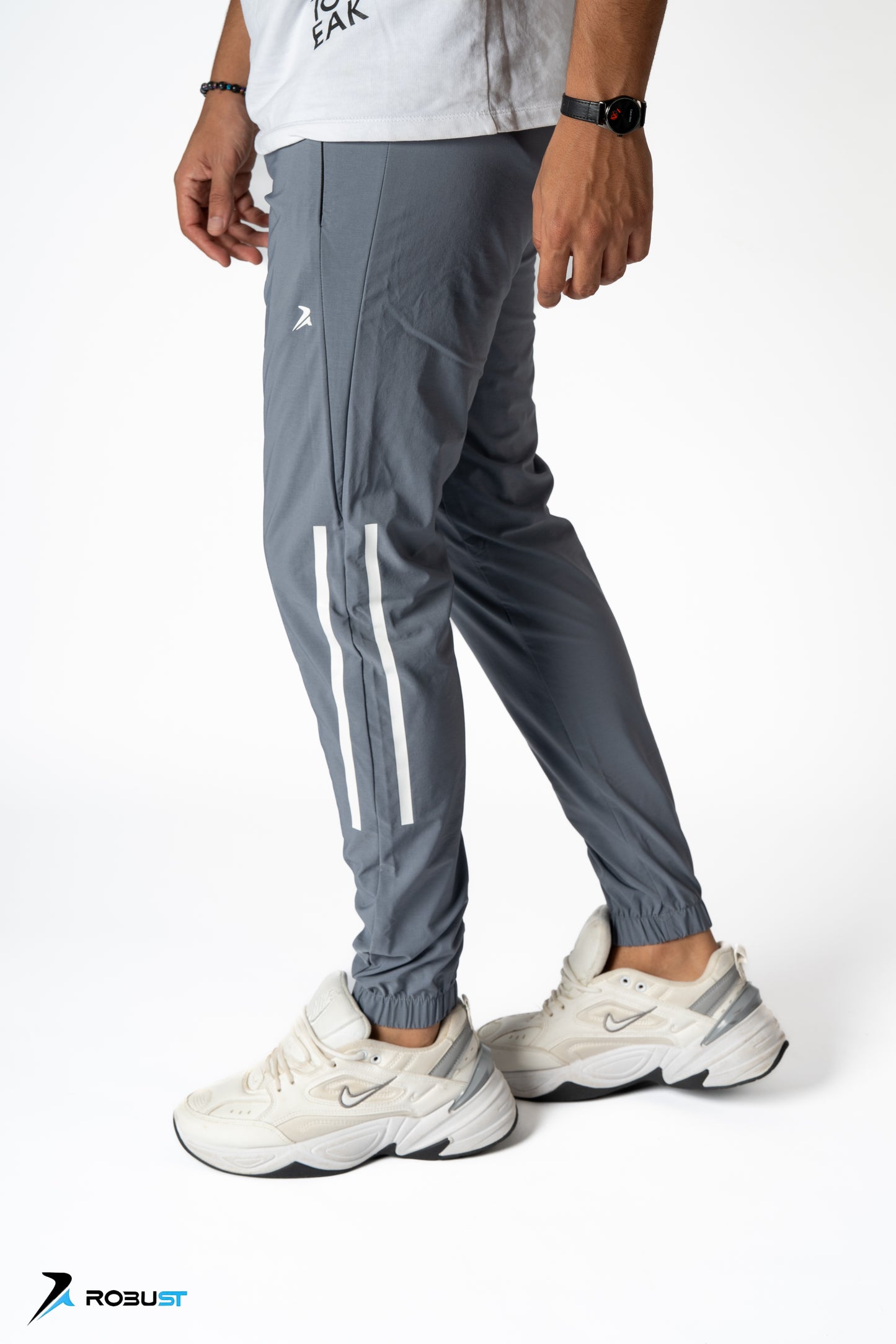 رمادي فاتح ROBUST Fit Sweatpants Soft