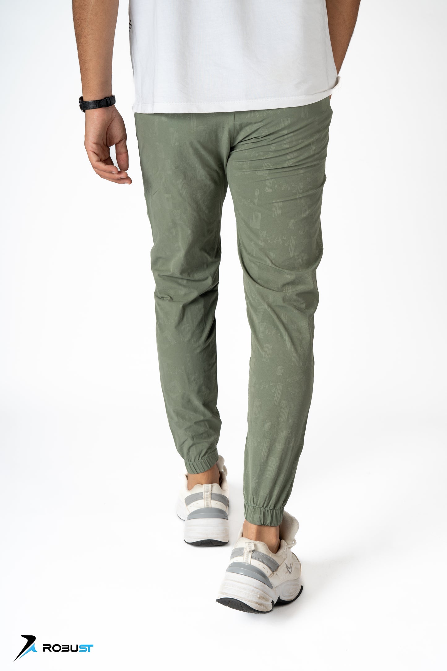 زيتي فاتح ROBUST Fit Sweatpants soft