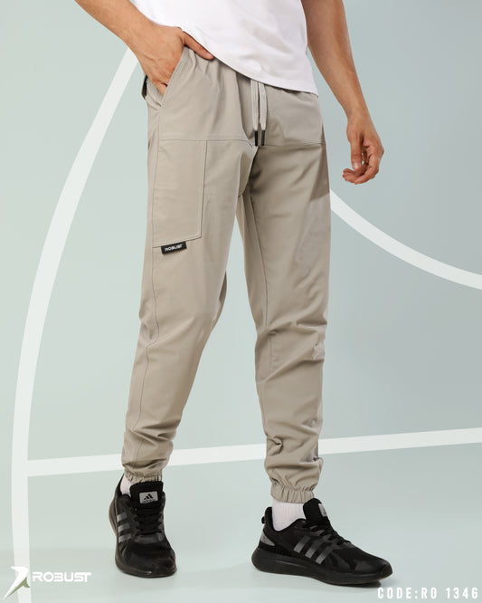 ROBUST Fit Sweatpants soft رمادي فاتح