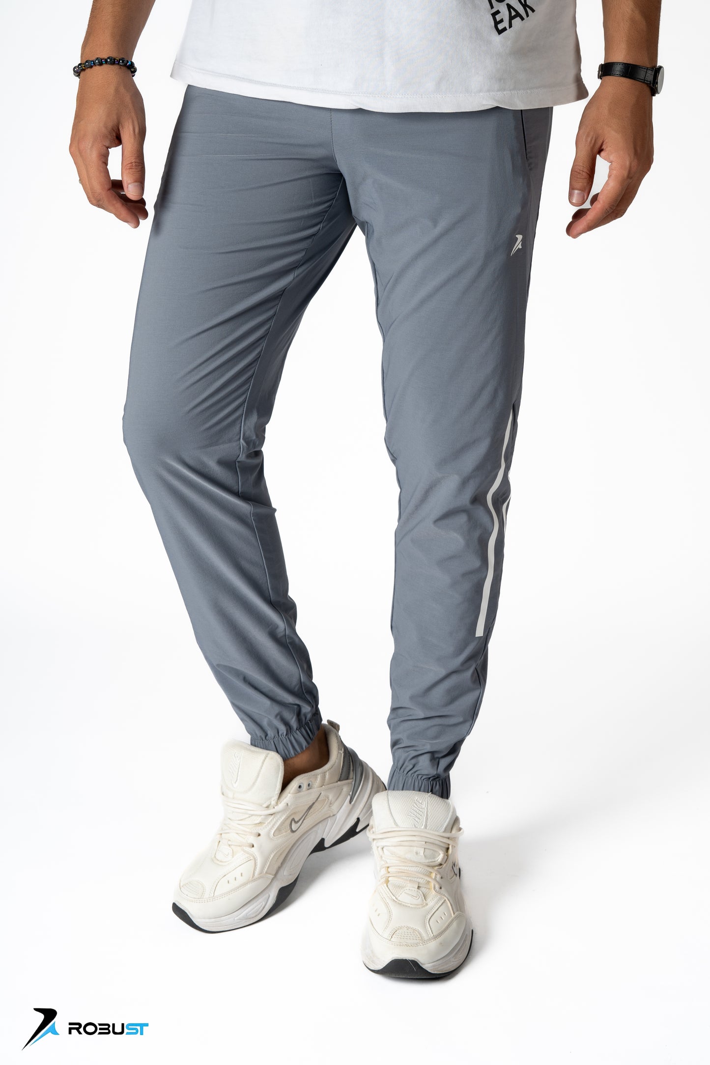 رمادي فاتح ROBUST Fit Sweatpants Soft