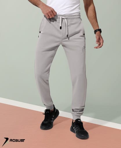 ROBUST Fit Sweatpants capsule رمادي فاتح